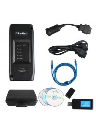 2017 Year Perkins EST Interface Diagnostic tool with perkisn EST 2015A diagnostic software free shipping